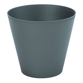 Plastiken Pot de Fleurs Conique Antracite Ø32 cm 17,5 L Modèle Tes
