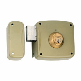 Lince Serrure à superposition 95124ahe08i, cylindre 5124a, 80 mm, main gauche, Bicapa-oro