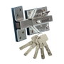 Serrure de sécurité Lince 7930r-97930rcm Mat Chrome