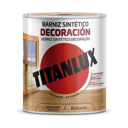 TITANLUX Vernis Tinte Brillo pour Bois, Roble, 750 ml