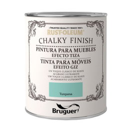 Bruguer Rust-oleum chalky finish muebles turquoise 750 ml