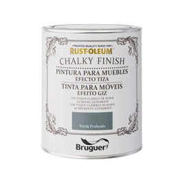 Bruguer Peinture à l'effet craie Vert profond 750 ml