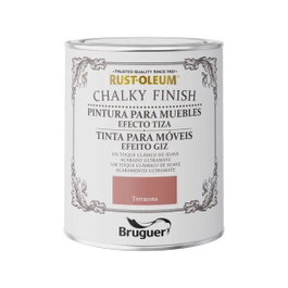 Bruguer Peinture à l'eau effet craie Terracota 750 ml