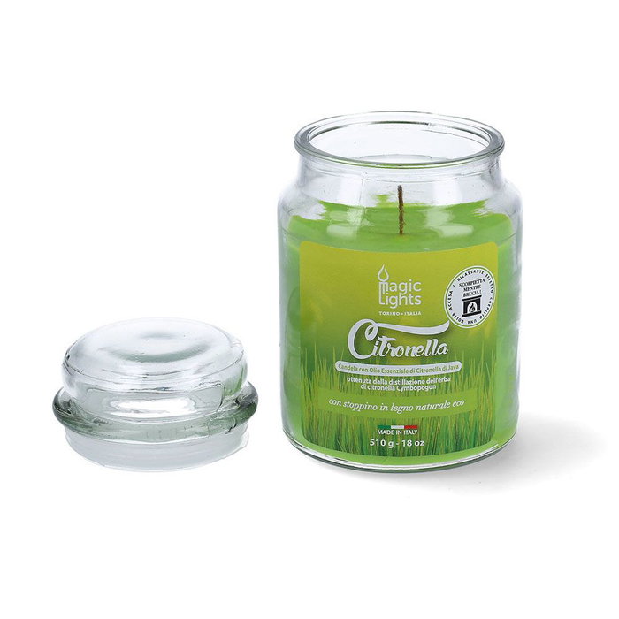Bougie Magic Lights 8030650530505 Citronnelle 510 ml Bougie Magic Lights 8030650530505 Citronnelle 510 ml