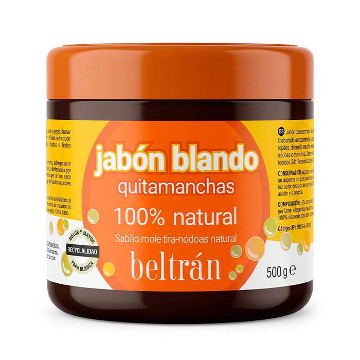 Jabones Beltrán Détachant Naturel Savon 500 g Jabones Beltrán Détachant Naturel Savon 500 g