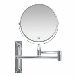 Andrea House Miroir Grossissant Extensible Double Face Chrome