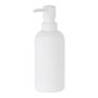 Andrea House Distributeur de savon polirésine blanc mat Ø6,5 x 18,5 cm 330 ml