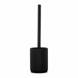 Andrea House Brosse de toilette en résine noir mat (Ø 9,5 x 36 cm)