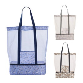 Sac de plage avec glacière couleurs assorties 53 x 16 x 39 cm
