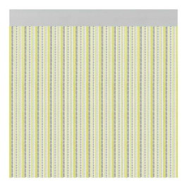 Acudam Rideau de porte modèle Brescia jaune 90 x 210 cm