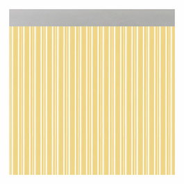 Acudam Cortine pour porte modèle Ferrara transparente couleur miel 90 x 210 cm