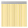 Acudam Rideau Ferrara Jaune Transparent Extérieur PVC Aluminium 90 x 210 cm