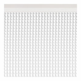 Acudam Cortina pour porte modèle Malta couleur cristal 90 x 210 cm
