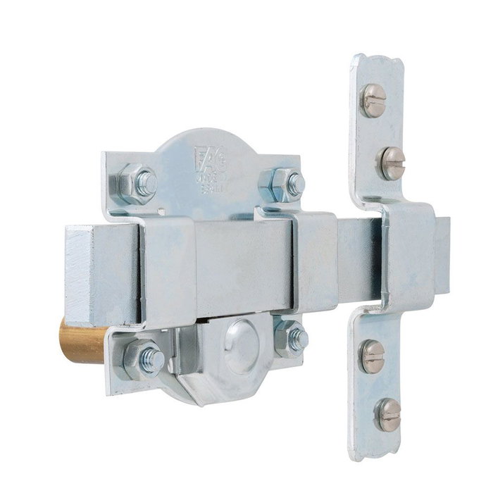 Serrure de sécurité Fac 50-r/80 Acier 50 mm Galvanisé