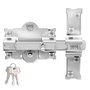 Fac Seguridad Serrure de sécurité Fac 101-r/105 nickel Acier 50 mm 105 mm