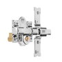 Serrure de sécurité Fac 301-l/80 nickel Acier 50 mm 80 mm