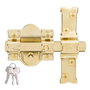 Fac Seguridad Serrure de sécurité Fac 301-rp/80 Doré Acier 50 mm 80 mm
