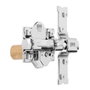 Serrure de sécurité Fac 201-r/80 nickel Acier 50 mm 80 mm