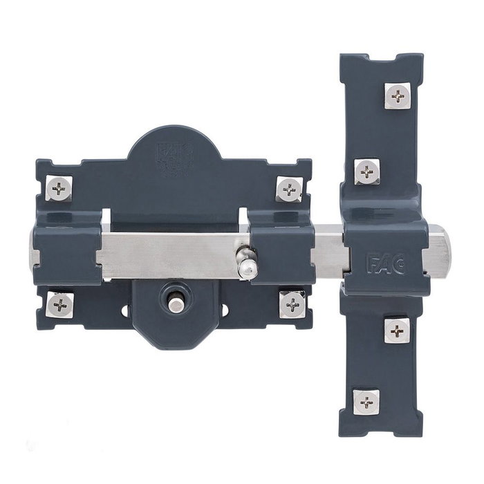 Serrure de sécurité Fac 101-r/105 b Acier Gris foncé 70 mm 105 mm Serrure de sécurité Fac 101-r/105 b Acier Gris foncé 70 mm 105 mm