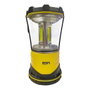Edm Farol Camping LED River Trek 9W 3x3W COB 1200lm IP44 avec 4 modes et 8h autonomie Jaune Noir