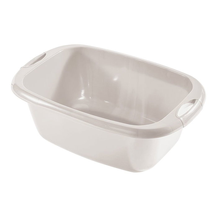 Mondex Barreño rectangulaire avec anses Dolly 22 L, 56x38x20,5 cm, Polypropylène, Coloris aléatoire Mondex Barreño rectangulaire avec anses Dolly 22 L, 56x38x20,5 cm, Polypropylène, Coloris aléatoire