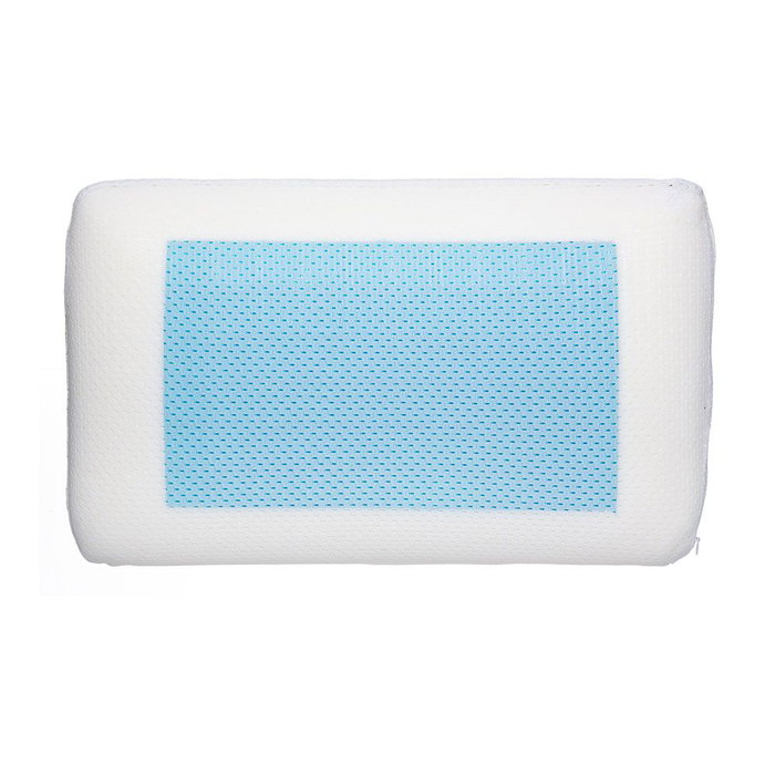 5Five Oreiller ergonomique avec gel rafraîchissant 50 x 30 x 12 cm