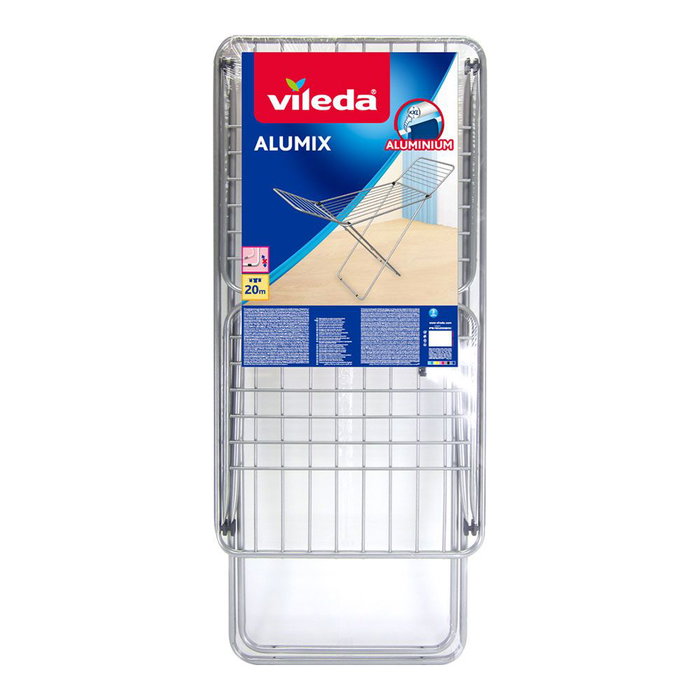 Vileda Tendedero Alumix X-Legs 20 m - Séchoir à linge en aluminium pliable Vileda Tendedero Alumix X-Legs 20 m - Séchoir à linge en aluminium pliable