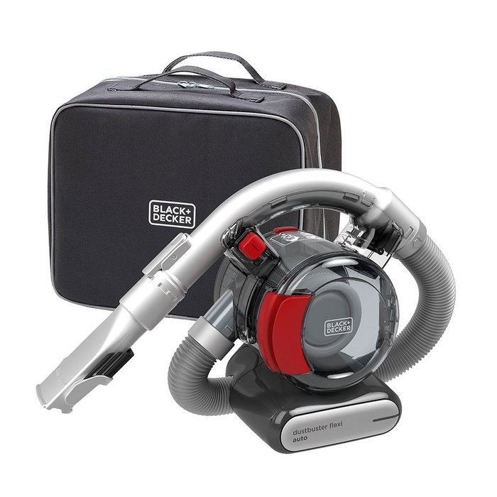 Black+Decker PD1200AV Dustbuster Flexi Auto - Aspirateur à main 12V Cyclonique