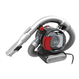 Black+Decker Aspirateur de voiture 12V PD-1200-AV - Technologie cyclonique, avec moteur dans le filtre, flexible intégré 5 m et double fonction