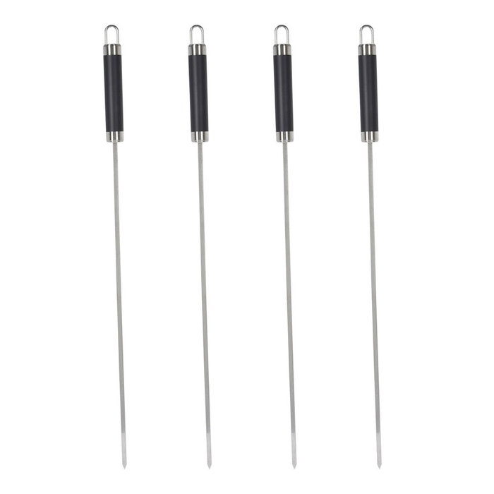 Ensemble de brochettes pour barbecue Acier inoxydable 46,5 cm (4 Unités) Ensemble de brochettes pour barbecue Acier inoxydable 46,5 cm (4 Unités)