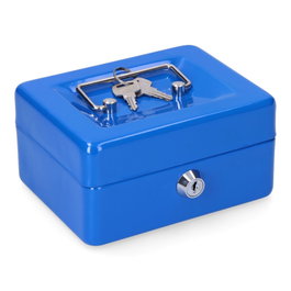 Micel M13391 Coffre-fort CFC09 152x118x80mm Bleu Acier avec Bandeja