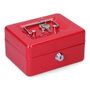 Micel M13392 Coffre-fort CFC09 152x118x80mm Rouge Acier avec Bandeja et Poignée