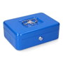 Micel CFC09 Coffre-fort 250x180x90mm Acier Bleu avec Bandeja et Poignée de Transport M13397
