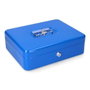 Micel CFC09 M13400 Coffre-fort 300x240x90mm Bleu Acier avec Bande et Poignée
