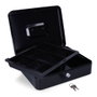 Micel M13402 Coffre-fort CFC09 300x240x90 mm Acier Noir avec Bandeja et Poignée