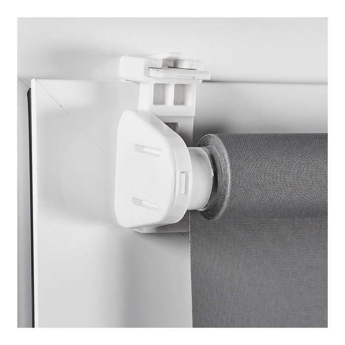 Store à enrouleur Stor Planet Clip&Fix Gris 90 x 180 cm