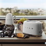 Smeg Bouilloire électrique KLF03WHMEU - Blanc mat - Rétro - 1,7 L - 3000 W - Arrêt automatique