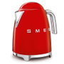 Smeg KLF03RDEU - Bouilloire électrique 1.7 L rouge - Bouilloire de luxe rétro