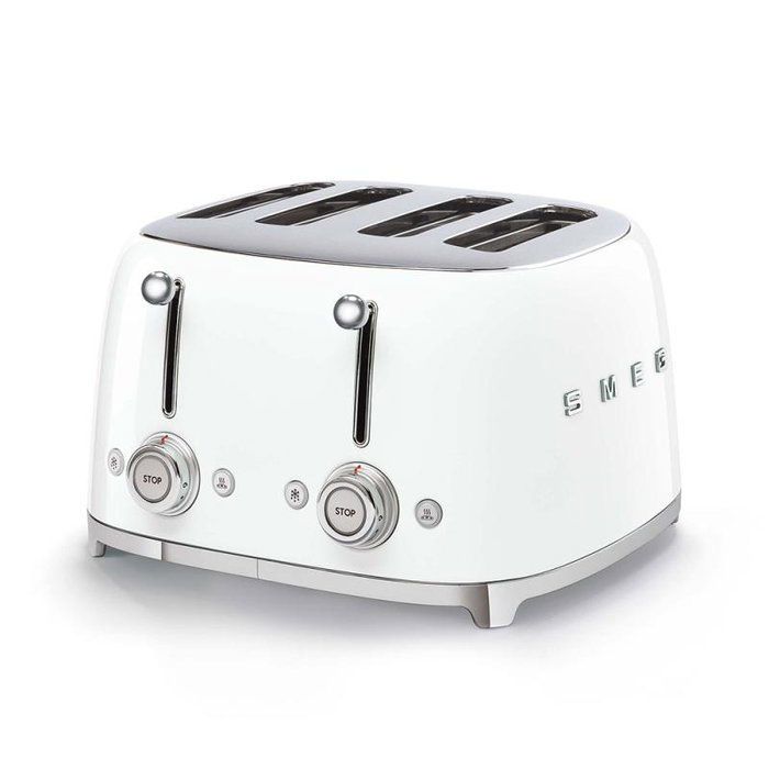 Smeg Toaster 2 Tranches Blanc - TSF03WHEU