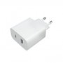 Xiaomi Mi Dual USB Chargeur mural 33W Quick Charge 4+ USB-A USB-C Blanc