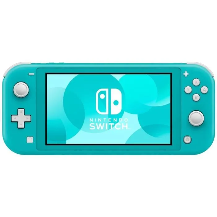Nintendo Switch Lite - Console Portable Compacte et Légère avec Commandes Intégrées - Compatible Tous les Jeux en Mode Portable - Turquoise