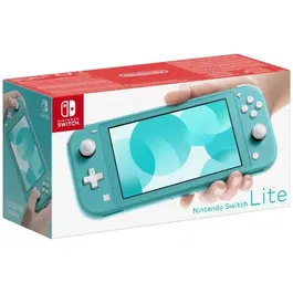 Nintendo Switch Lite - Console Portable Compacte et Légère avec Commandes Intégrées - Compatible Tous les Jeux en Mode Portable - Turquoise