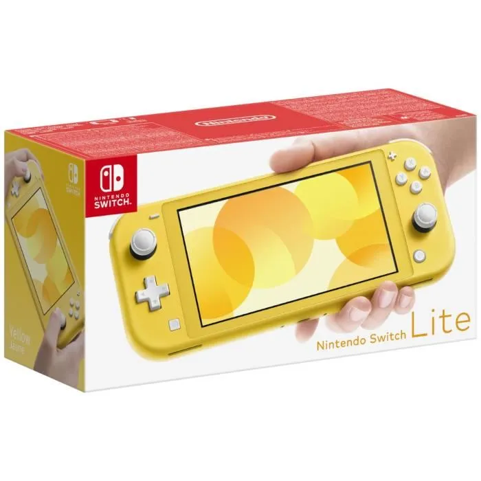Nintendo Switch Lite Console Portable SWLITEY / 10002291 - Jaune Nintendo Switch Lite Console Portable SWLITEY / 10002291 - Jaune