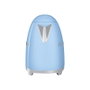 Smeg KLF03PBEU Bouilloire Bleu Pastel 1,7L 2400W, Inox