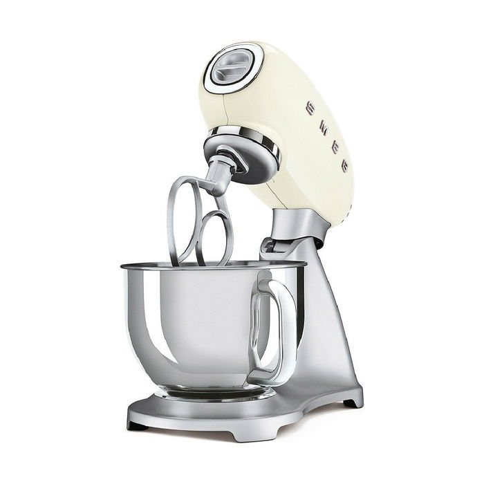 Mixeur/mélangeur de pâte Smeg SMF02CREU Crème 800 W