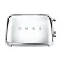 Smeg Grille-pain 2x2 50's Style Chrome TSF01SSEU