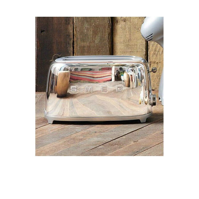Smeg Grille-pain 2x2 50's Style Chrome TSF01SSEU