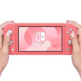 Nintendo Switch Lite - Console portable compacte et légère avec commandes intégrées - Compatible tous jeux en mode portable - Multijoueur sans fil - Corail