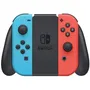 Nintendo Switch - Console OLED Bleu Néon & Rouge Néon avec Écran OLED 7 Pouces, 64 Go de Stockage, Audio Amélioré, Station d'Accueil et Manettes Joy-Con Détachables