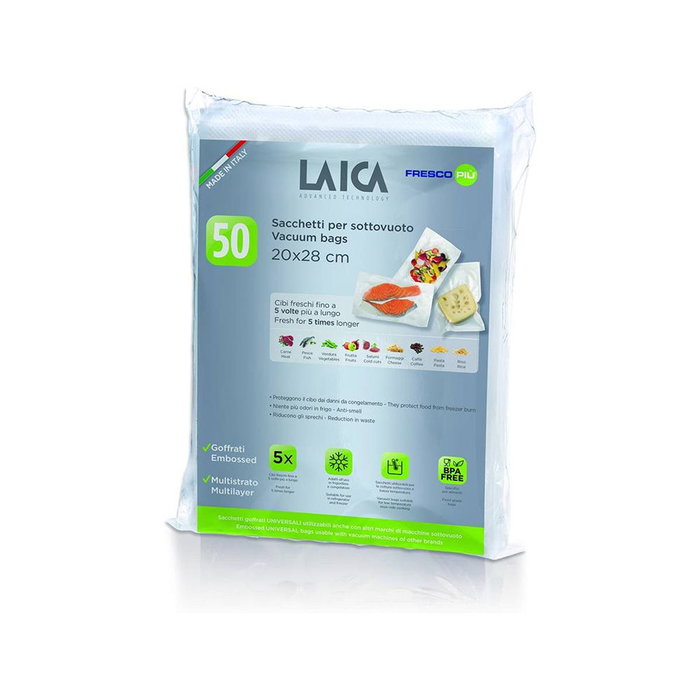 Sacs sous vide LAICA VT35042 20 x 28 cm Sacs sous vide LAICA VT35042 20 x 28 cm